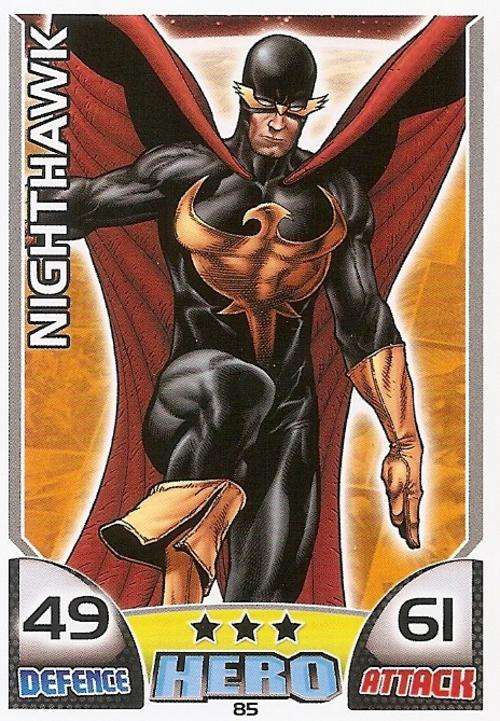 HERO ATTAX 2011 - MARVEL UNIVERSE - BASE CARD 85