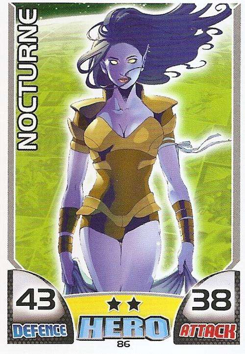 HERO ATTAX 2011 - MARVEL UNIVERSE - BASE CARD 86