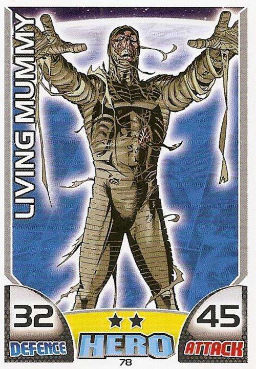 HERO ATTAX 2011 - MARVEL UNIVERSE - BASE CARD 78