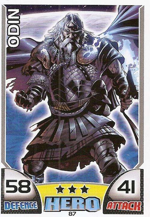 HERO ATTAX 2011 - MARVEL UNIVERSE - BASE CARD 87