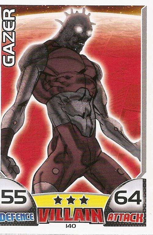 HERO ATTAX 2011 - MARVEL UNIVERSE - BASE CARD 140