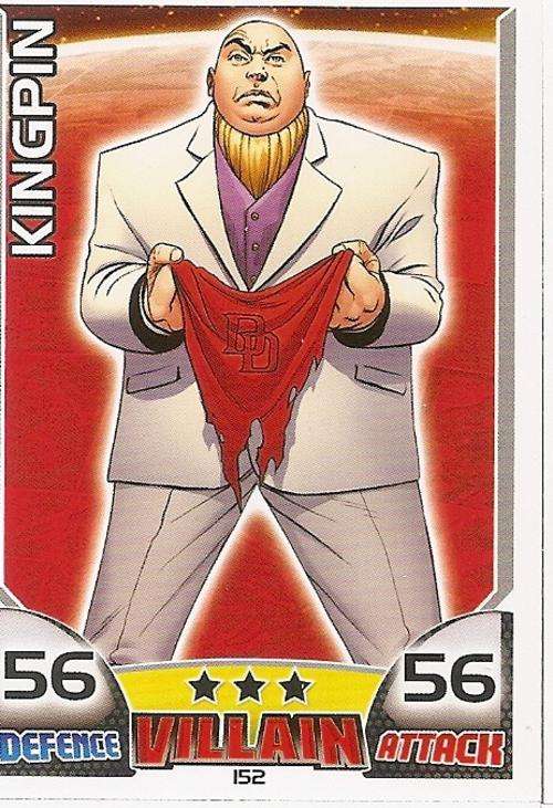 HERO ATTAX 2011 - MARVEL UNIVERSE - BASE CARD 152