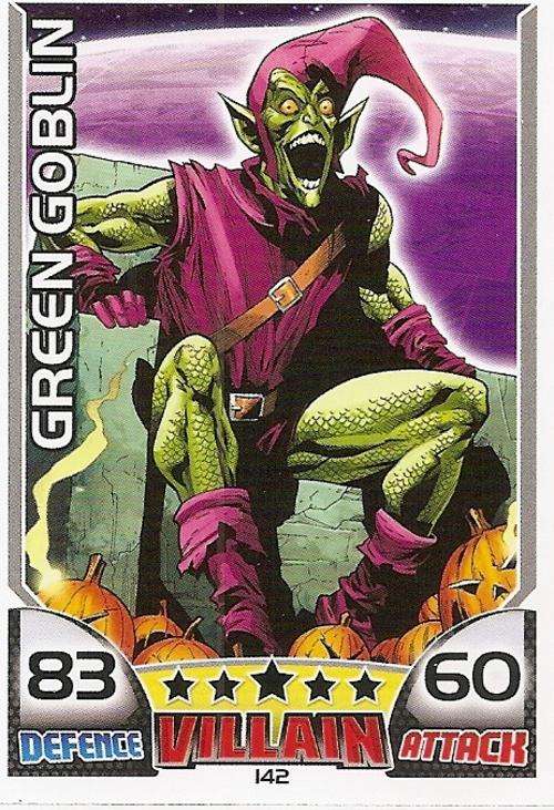 HERO ATTAX 2011 - MARVEL UNIVERSE - BASE CARD 142
