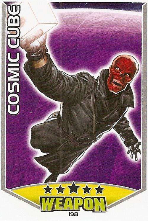 HERO ATTAX 2011 - MARVEL UNIVERSE - WEAPON CARD 198