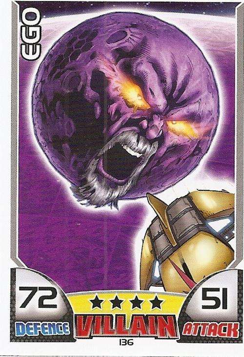 HERO ATTAX 2011 - MARVEL UNIVERSE - BASE CARD 136