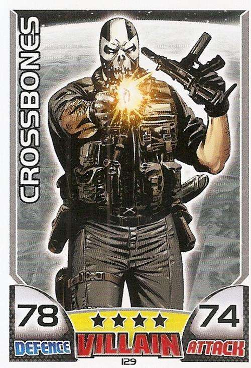 HERO ATTAX 2011 - MARVEL UNIVERSE - BASE CARD 129