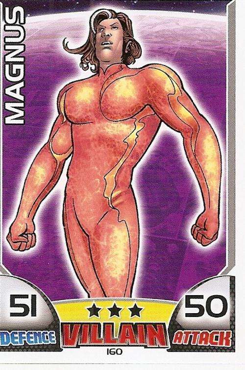 HERO ATTAX 2011 - MARVEL UNIVERSE - BASE CARD 160