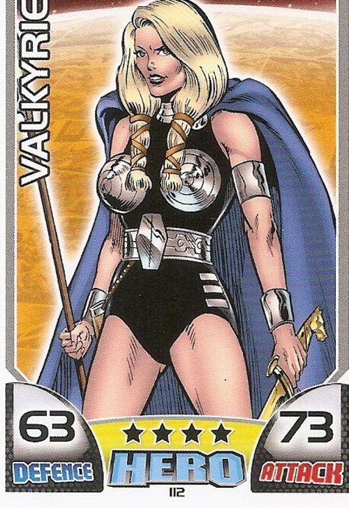 HERO ATTAX 2011 - MARVEL UNIVERSE - BASE CARD 112