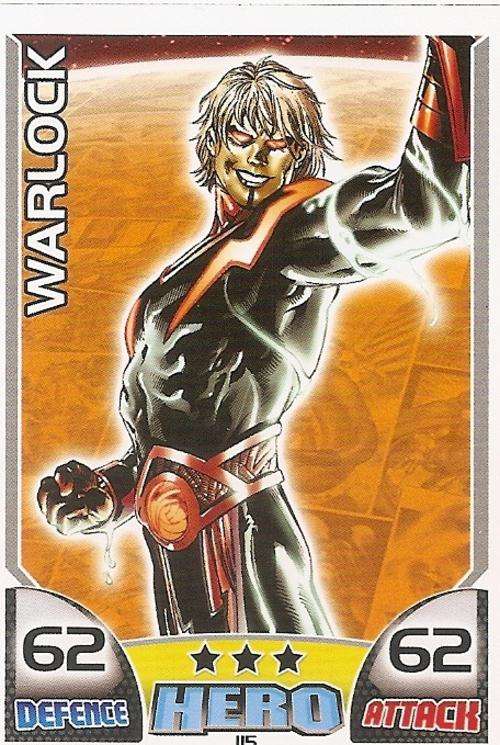 HERO ATTAX 2011 - MARVEL UNIVERSE - BASE CARD 115