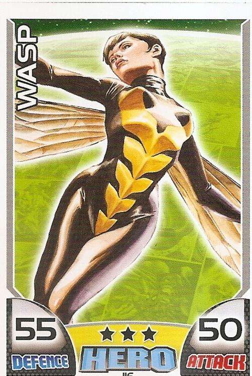 HERO ATTAX 2011 - MARVEL UNIVERSE - BASE CARD 116