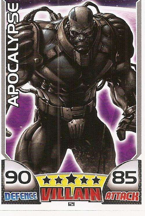 HERO ATTAX 2011 - MARVEL UNIVERSE - BASE CARD 121