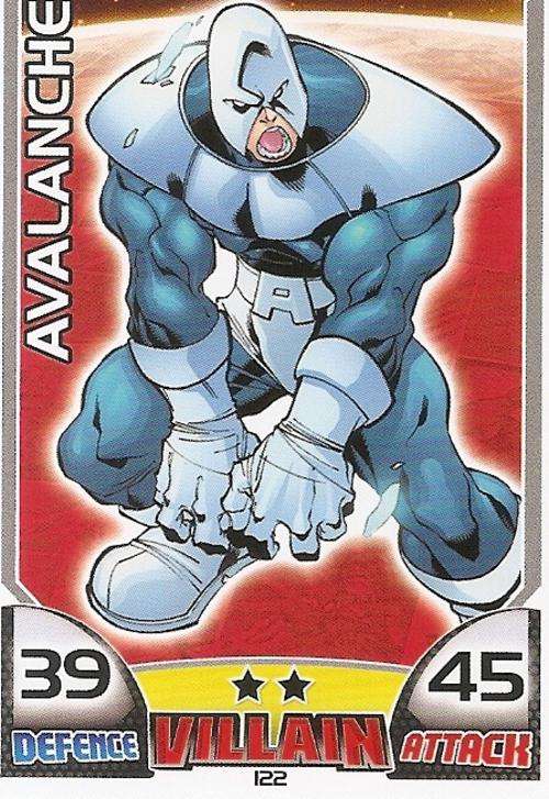 HERO ATTAX 2011 - MARVEL UNIVERSE - BASE CARD 122