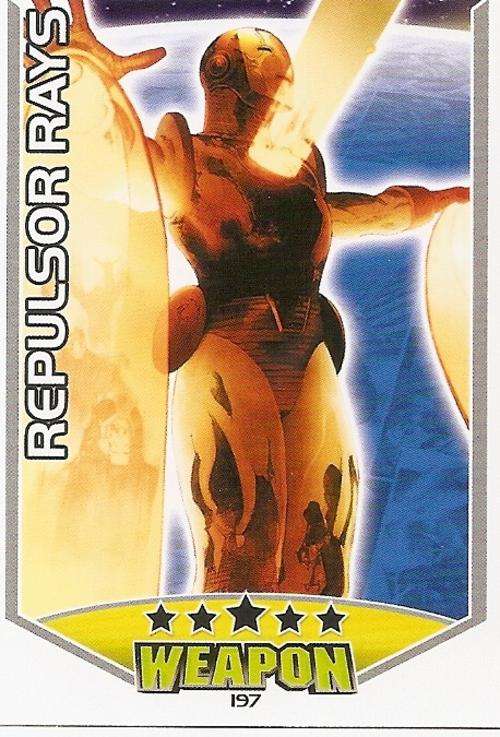 HERO ATTAX 2011 - MARVEL UNIVERSE - WEAPON CARD 197