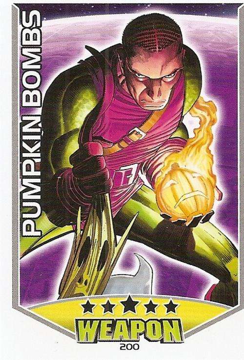 HERO ATTAX 2011 - MARVEL UNIVERSE - WEAPON CARD 200