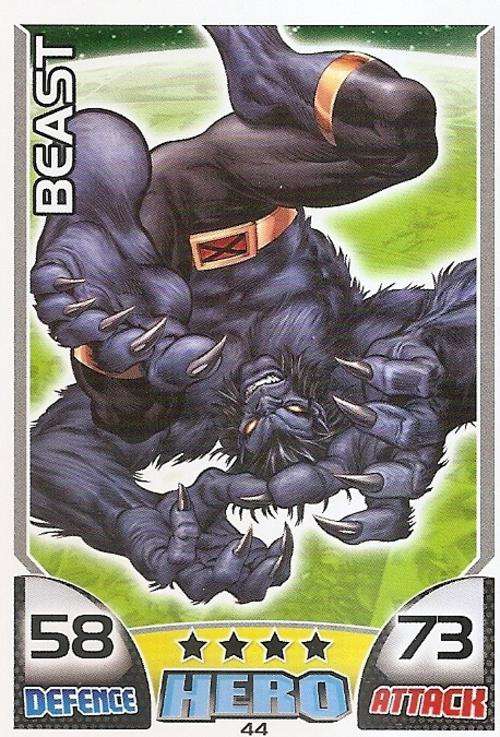 HERO ATTAX 2011 - MARVEL UNIVERSE - BASE CARD 44