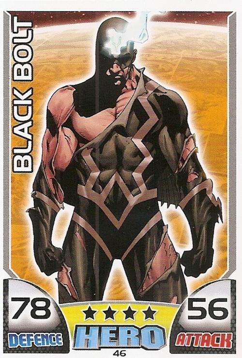 HERO ATTAX 2011 - MARVEL UNIVERSE - BASE CARD 46