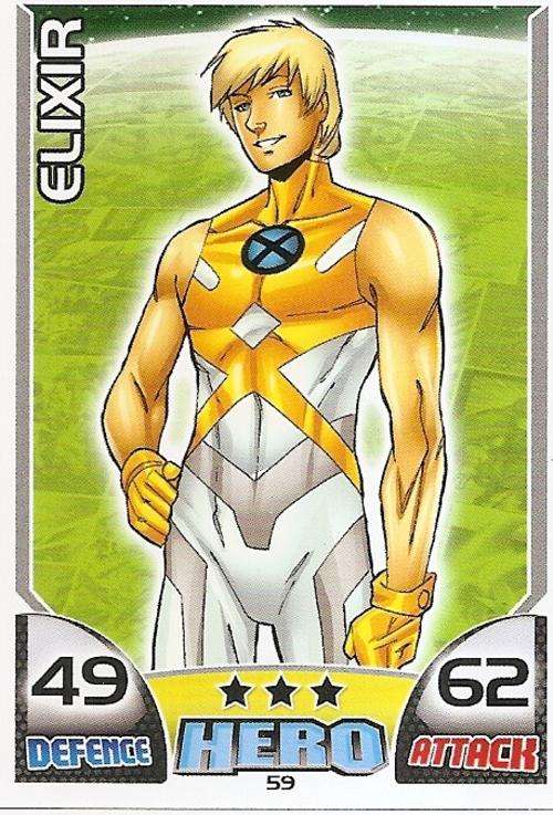 HERO ATTAX 2011 - MARVEL UNIVERSE - BASE CARD 59