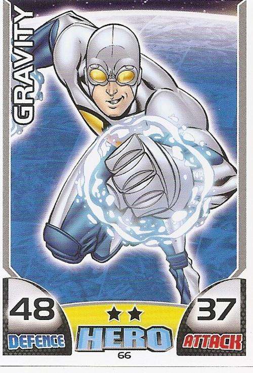 HERO ATTAX 2011 - MARVEL UNIVERSE - BASE CARD 66