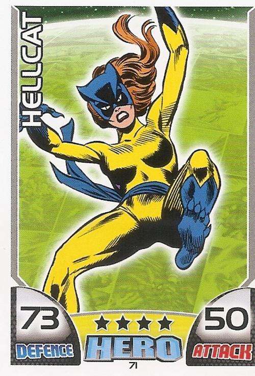 HERO ATTAX 2011 - MARVEL UNIVERSE - BASE CARD 71