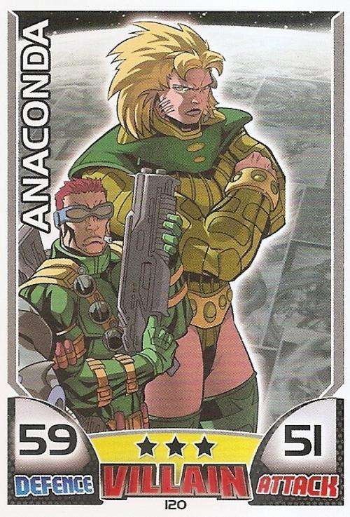 HERO ATTAX 2011 - MARVEL UNIVERSE - BASE CARD 120