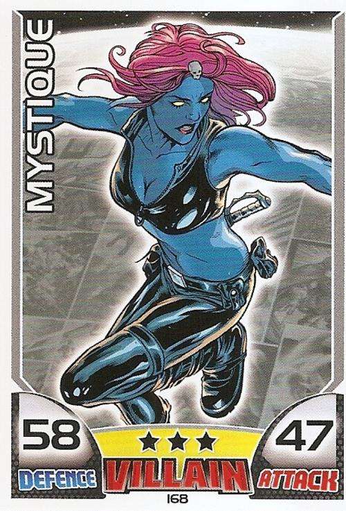 HERO ATTAX 2011 - MARVEL UNIVERSE - BASE CARD 168