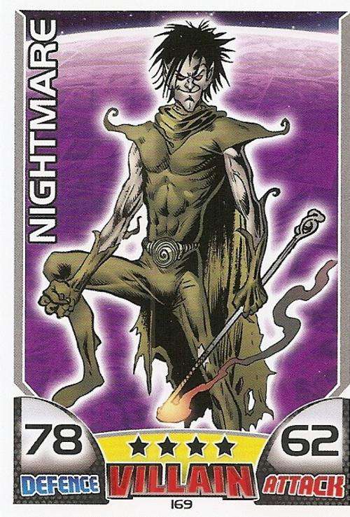 HERO ATTAX 2011 - MARVEL UNIVERSE - BASE CARD 169
