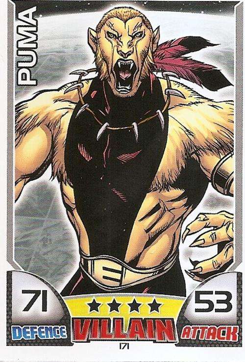 HERO ATTAX 2011 - MARVEL UNIVERSE - BASE CARD 171