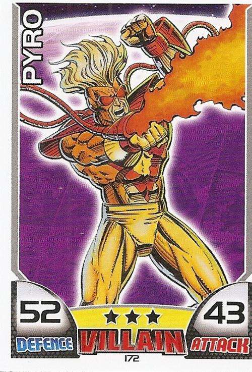 HERO ATTAX 2011 - MARVEL UNIVERSE - BASE CARD 172
