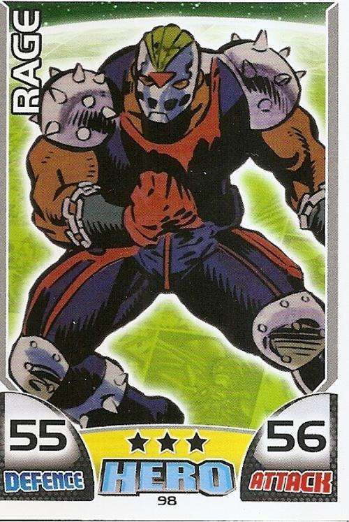HERO ATTAX 2011 - MARVEL UNIVERSE - BASE CARD 98