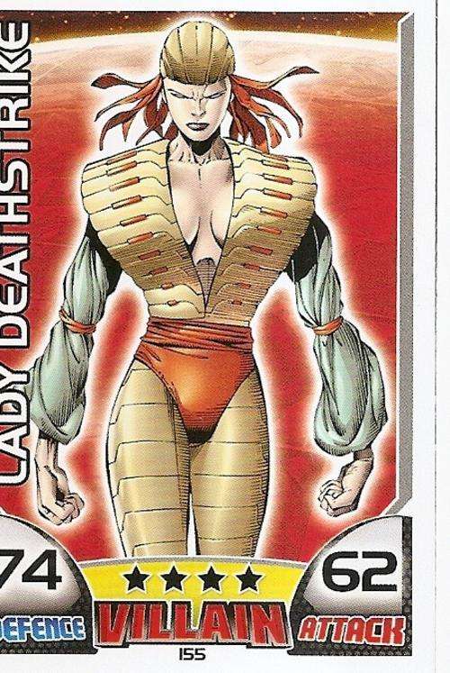 HERO ATTAX 2011 - MARVEL UNIVERSE - BASE CARD 155