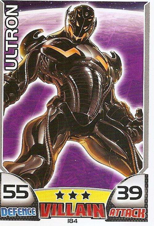 HERO ATTAX 2011 - MARVEL UNIVERSE - BASE CARD 184