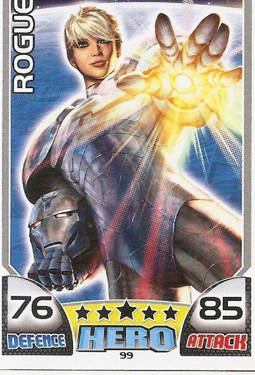 HERO ATTAX 2011 - MARVEL UNIVERSE - BASE CARD 99