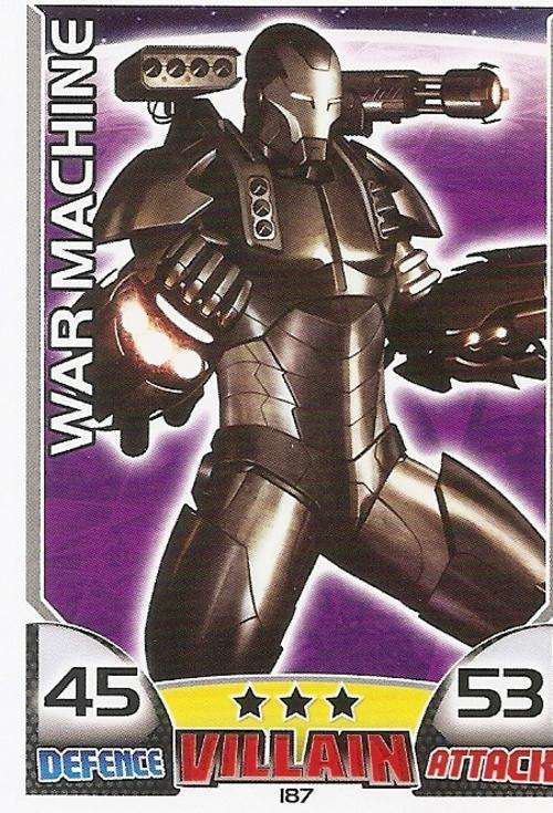 HERO ATTAX 2011 - MARVEL UNIVERSE - BASE CARD 187