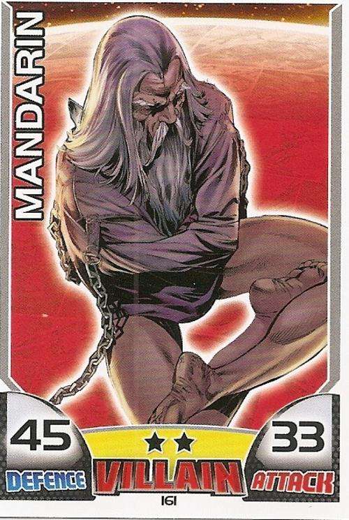HERO ATTAX 2011 - MARVEL UNIVERSE - BASE CARD 161
