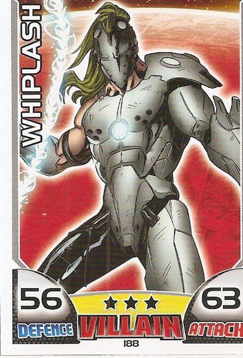 HERO ATTAX 2011 - MARVEL UNIVERSE - BASE CARD 188