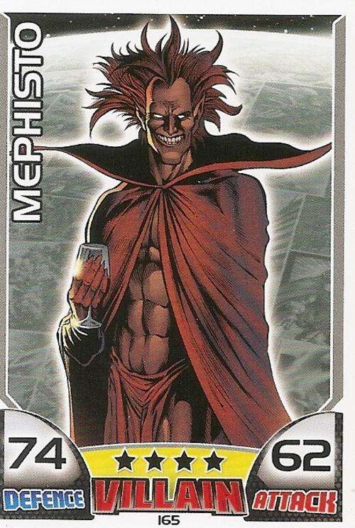 HERO ATTAX 2011 - MARVEL UNIVERSE - BASE CARD 165