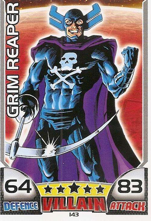 HERO ATTAX 2011 - MARVEL UNIVERSE - BASE CARD 143