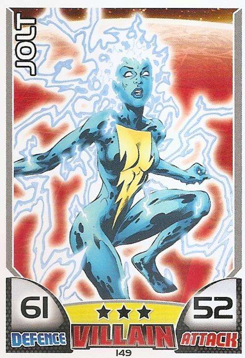 HERO ATTAX 2011 - MARVEL UNIVERSE - BASE CARD 149