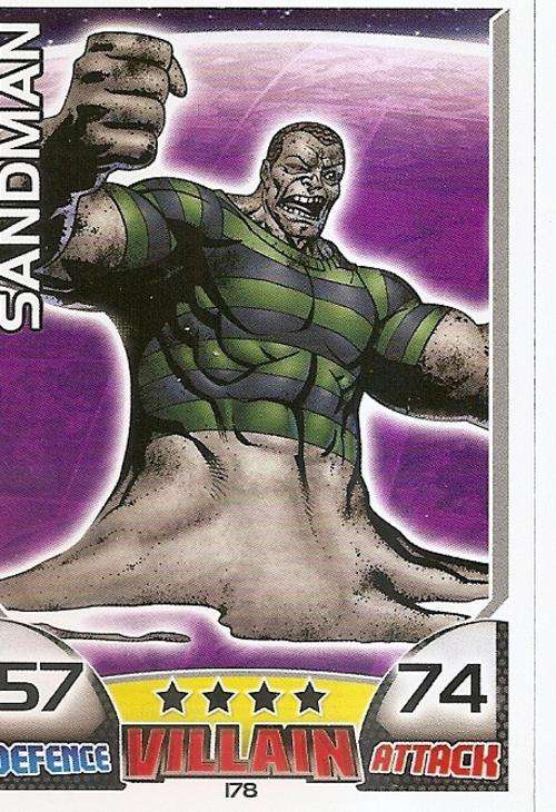 HERO ATTAX 2011 - MARVEL UNIVERSE - BASE CARD 178