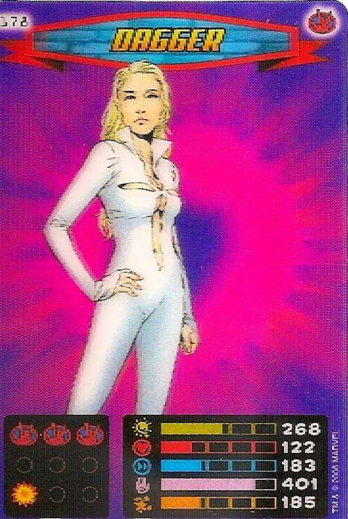 MARVEL SPIDERMAN 2011 - DAGGER "ULTRA RARE" CARD 178