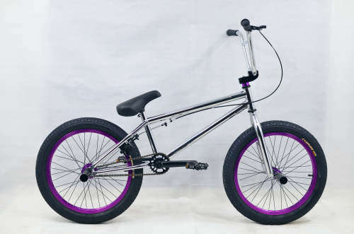 BMX Freestyle Bicycle - 20inch - FULL genuine CHROME