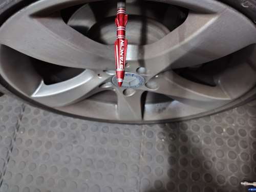 Decorative Stance valve caps - Super long spike (88mm)
