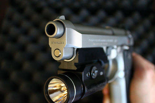 Z88 Rail clip on With LED light torch