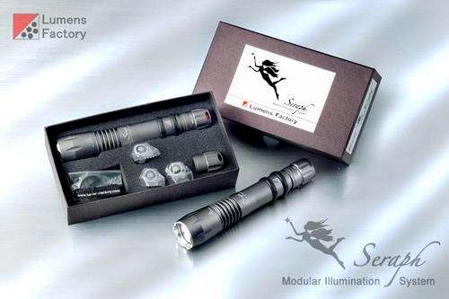 Seraph Tactical LED Hi end Torch 9V 250Lumes