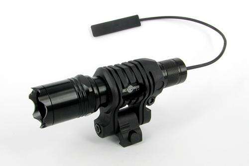 Rail mount for Surefire L2 and Seraph or any 2.5 cm diameter torch