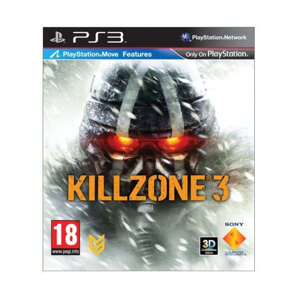 Killzone 3 MOVE ps3 AS NEW