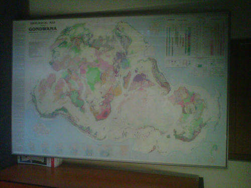 Geological Map (Gondwana Land)