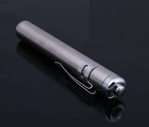 Very Bright Stainless Steel Penlight Torch - 200 LM