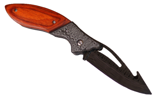 HUNTING KNIFE WITH SKINNER