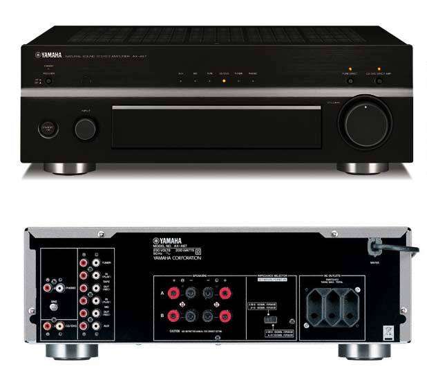 Yamaha AX-497 Amplifier - Salvage Item
